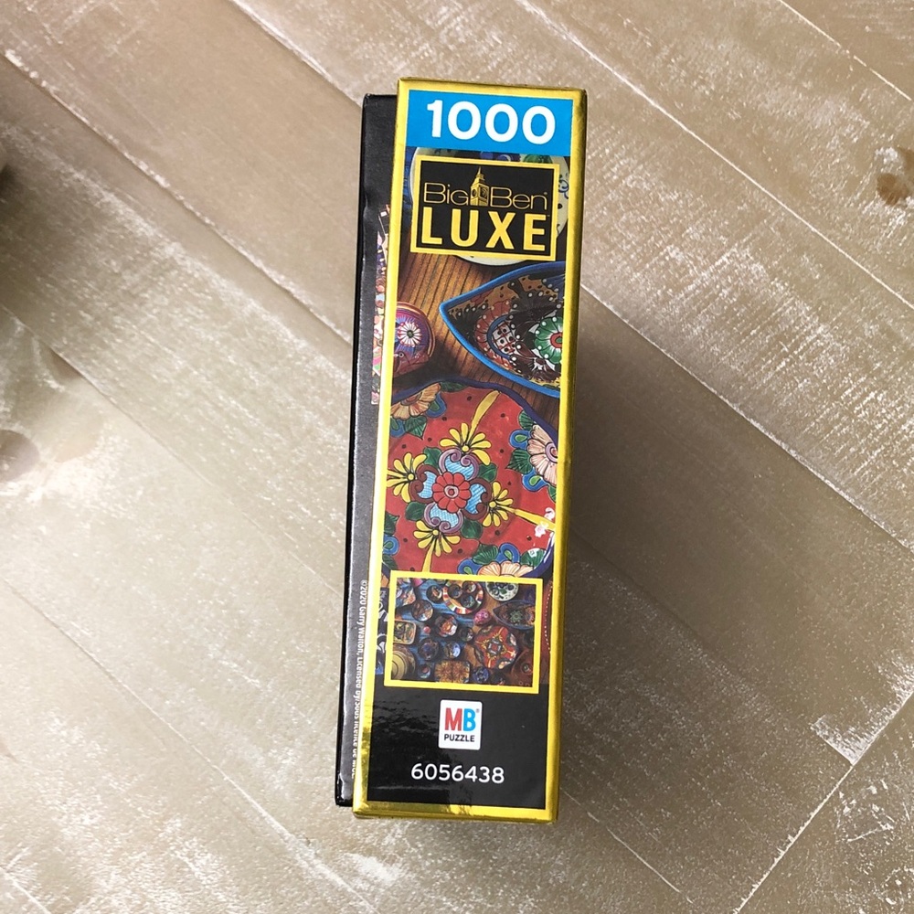 Big Ben Luxe 1000 Piece Puzzle Puebla Pottery - Picture 9 of 9